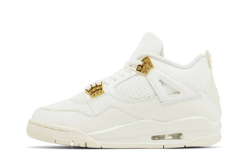 Air Jordan 4 Retro Wmns 'Metallic Gold'