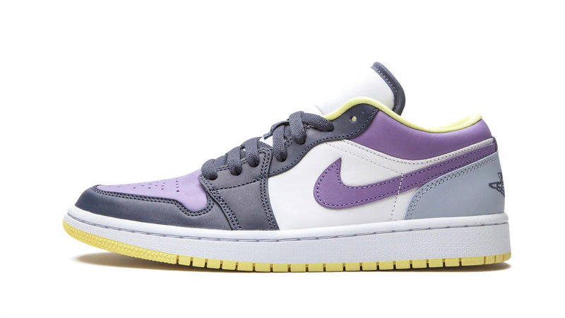 Air Jordan 1 Low SE WMNS 'Mismatched' (Purple/Magenta)