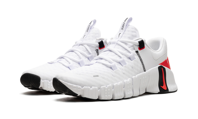 Nike Free Metcon 5 'White Bright Crimson' (DV3949-100)