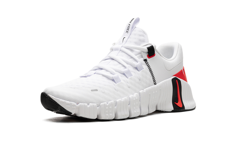 Nike Free Metcon 5 'White Bright Crimson' (DV3949-100)